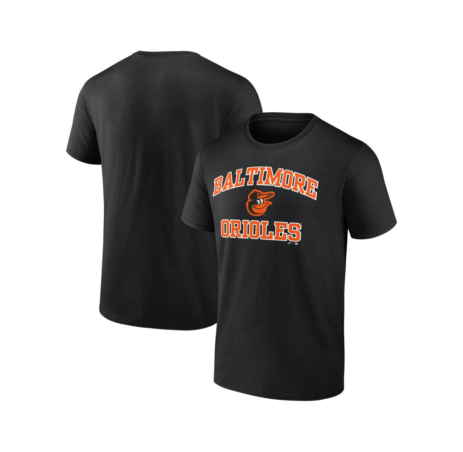 Men's Black Baltimore Orioles Heart and Soul T-Shirt
