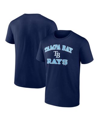 Men's Navy Tampa Bay Rays Heart and Soul T-Shirt