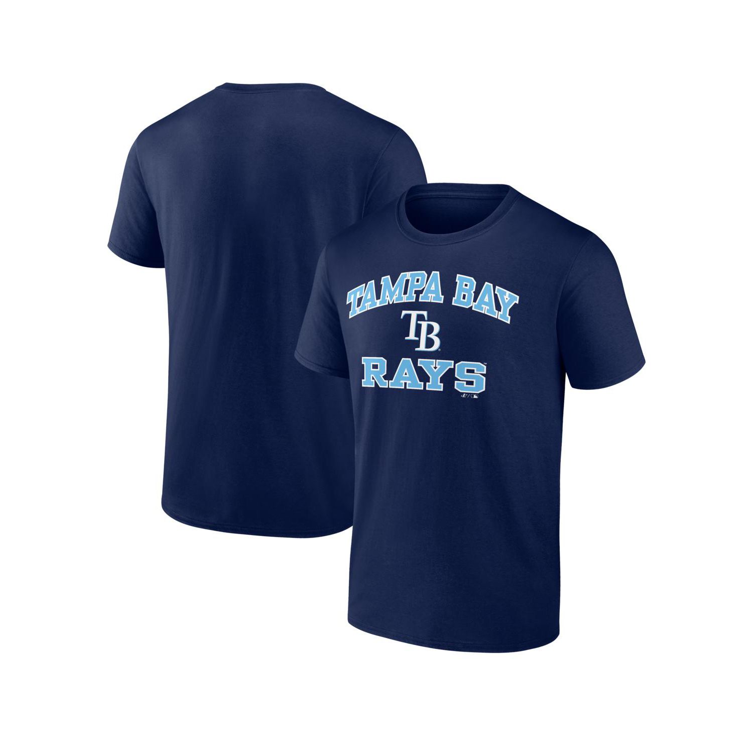 Men's Navy Tampa Bay Rays Heart and Soul T-Shirt