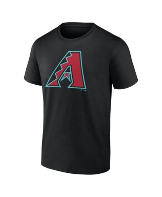 Men's Black Arizona Diamondbacks Logo T-Shirt