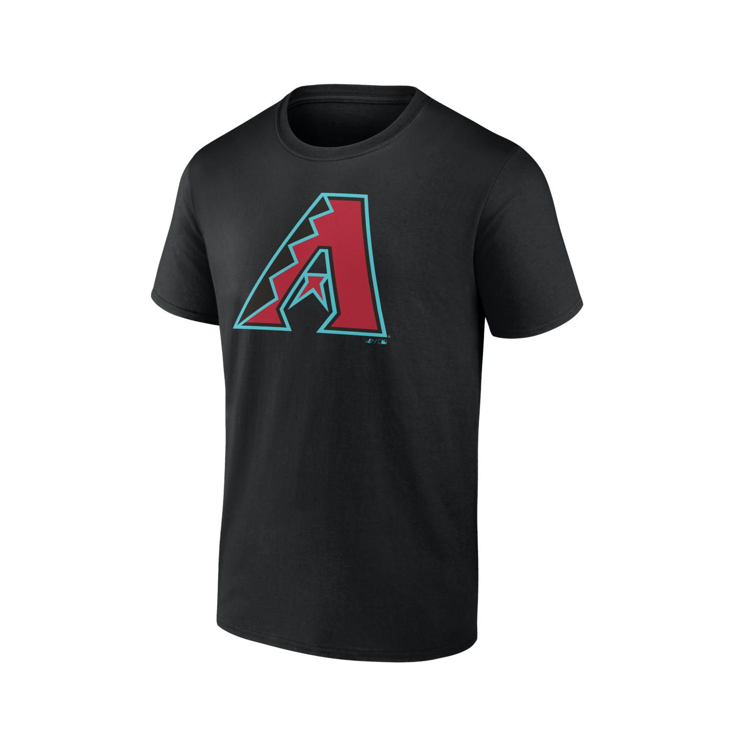 Мужская футболка Logo Athletic Black Arizona Diamondbacks Logo — фото 2