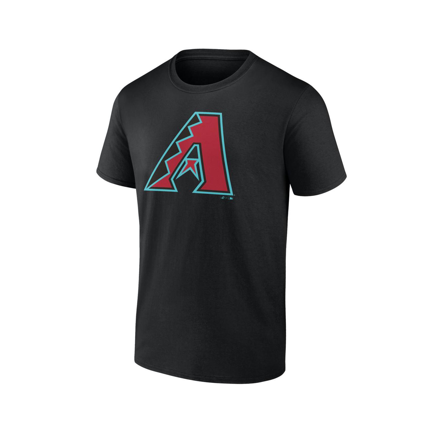 Men's Black Arizona Diamondbacks Logo T-Shirt