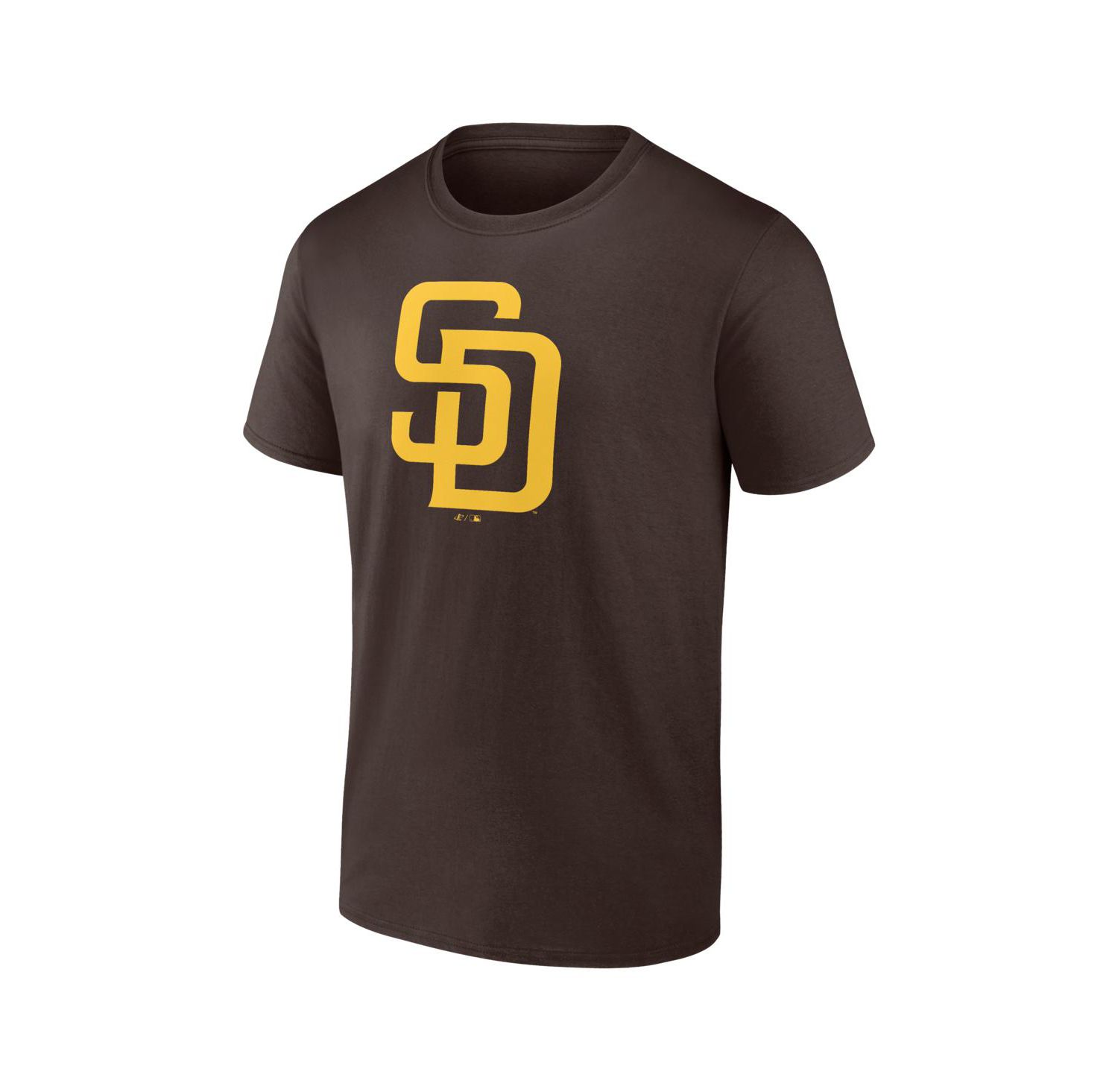 Men's Brown San Diego Padres Logo T-Shirt