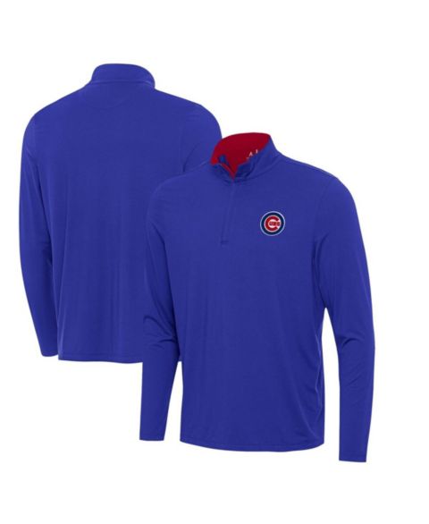 Мужские толстовки Antigua Royal Chicago Cubs Content Quarter-Zip