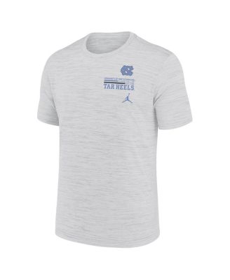 Men's White North Carolina Tar Heels Velocity Stacked Dri-FIT T-Shirt