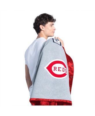 Men's Red Cincinnati Reds Cooperstown Collection Point Man Full-Snap Coaches Jacket