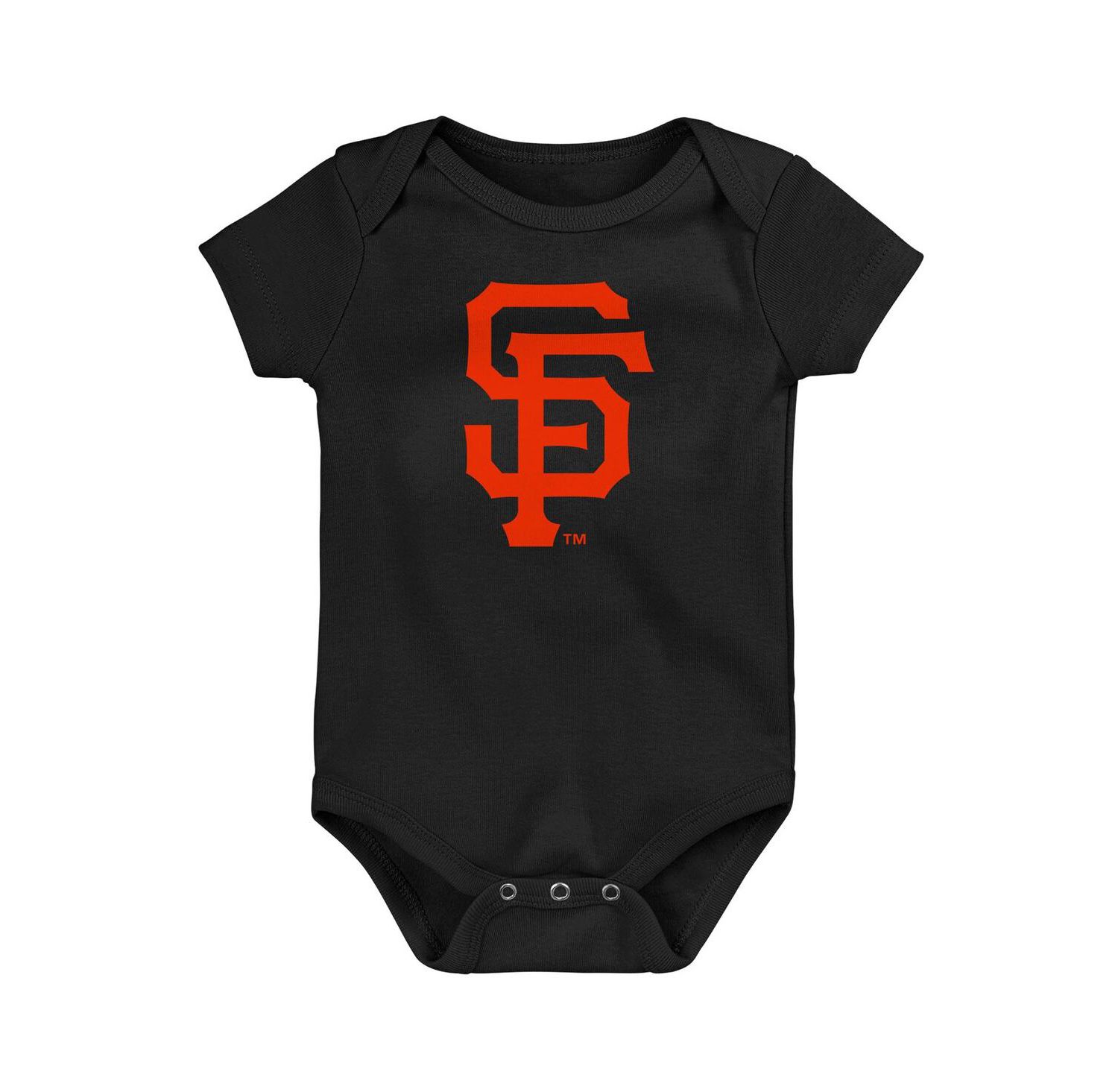 Baby Boys and Girls Three-Pack San Francisco Giants Slide Home Bodysuit Set