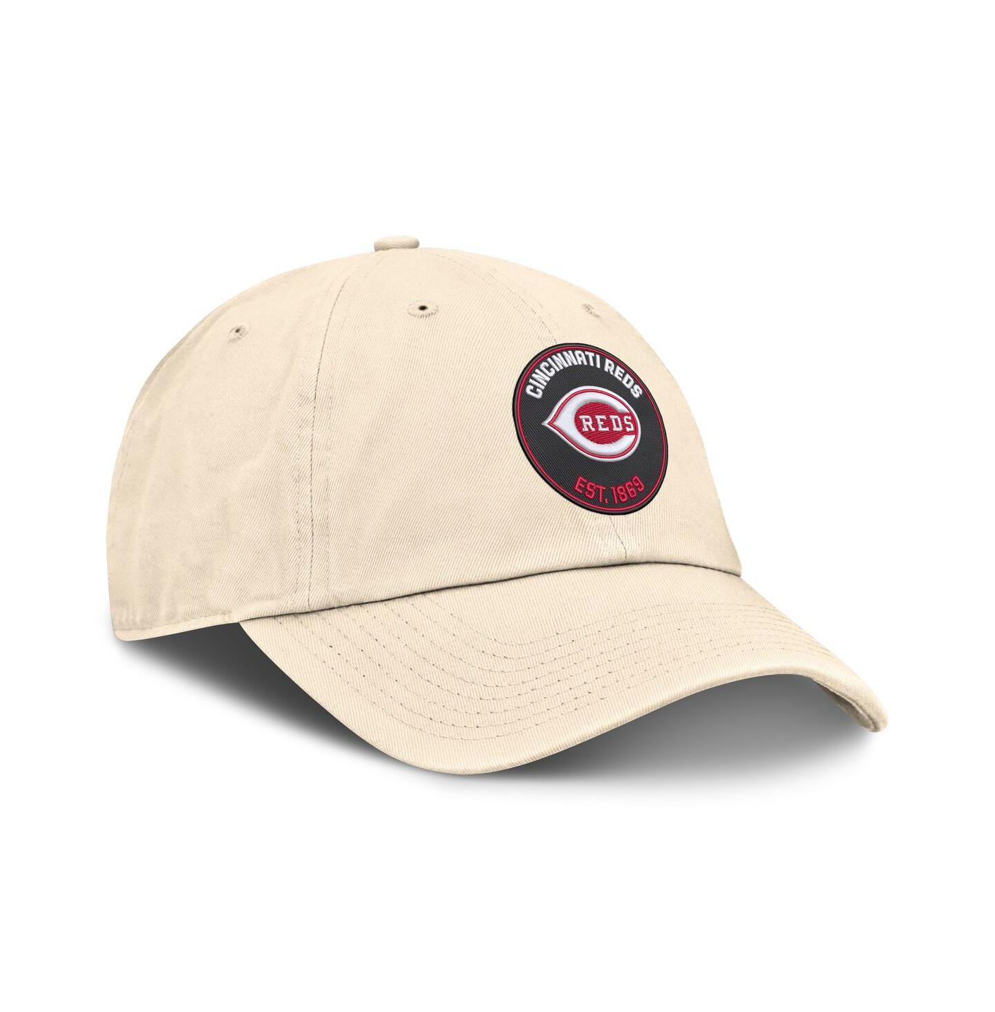 Мужская кепка Nike Natural Cincinnati Reds Cooperstown Collection Club Adjustable Hat — фото 3