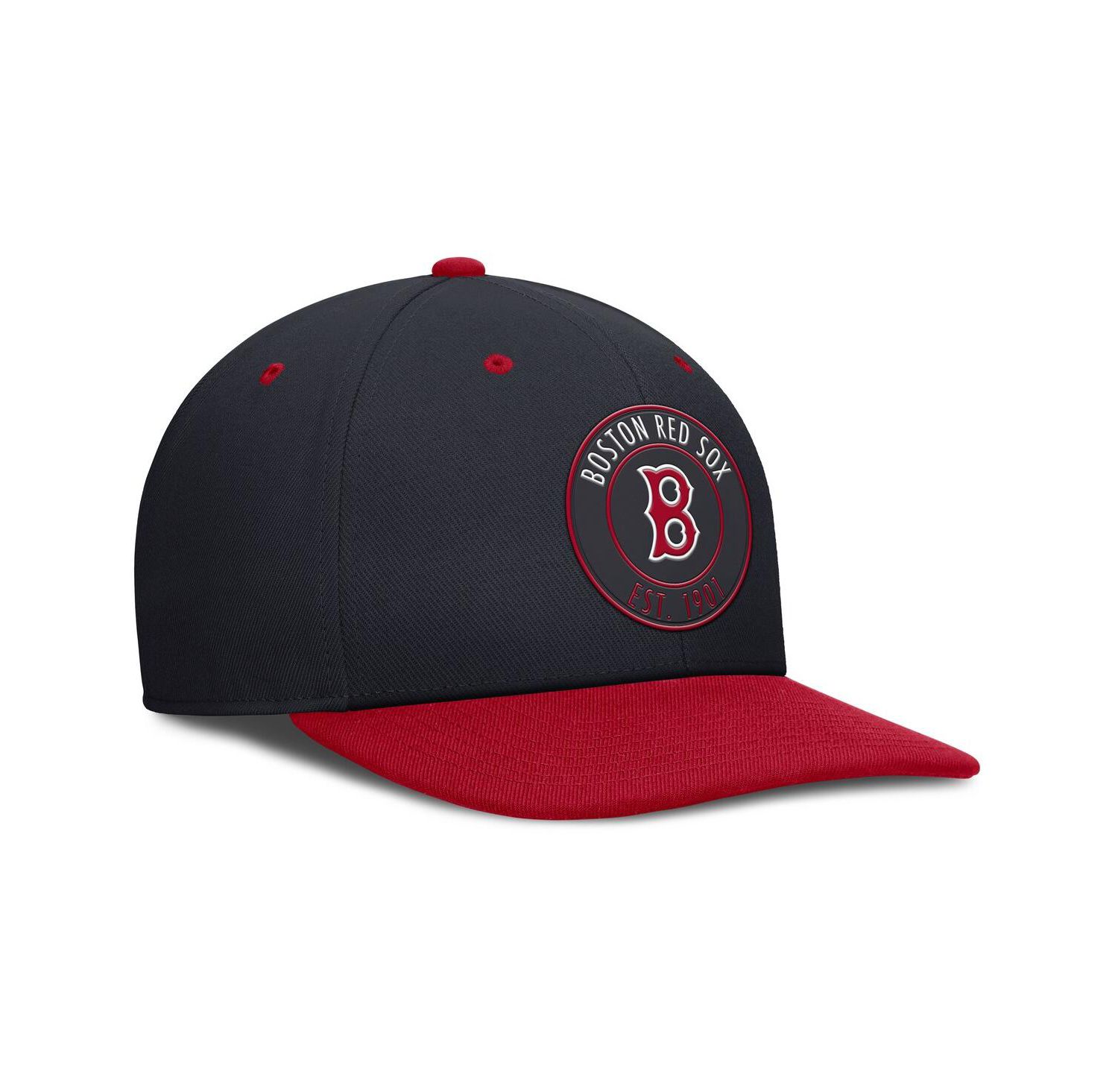 Men's Navy/Red Boston Red Sox Cooperstown Collection Pro Dri-FIT Snapback Hat