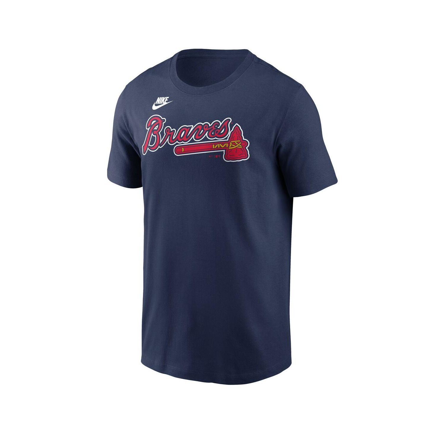 Men's Greg Maddux Navy Atlanta Braves Cooperstown Collection Name & Number T-Shirt