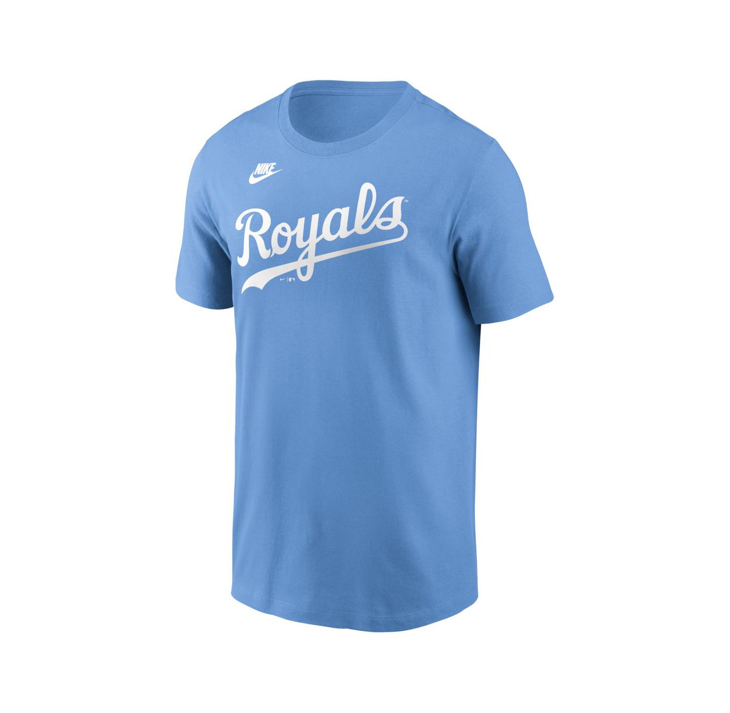 Men's Bo Jackson Light Blue Kansas City Royals Cooperstown Collection Name & Number T-Shirt