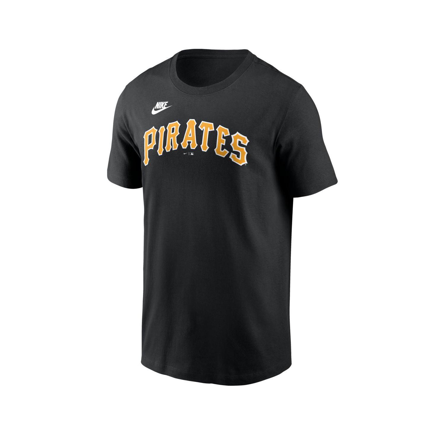 Men's Roberto Clemente Black Pittsburgh Pirates Cooperstown Collection Name & Number T-Shirt
