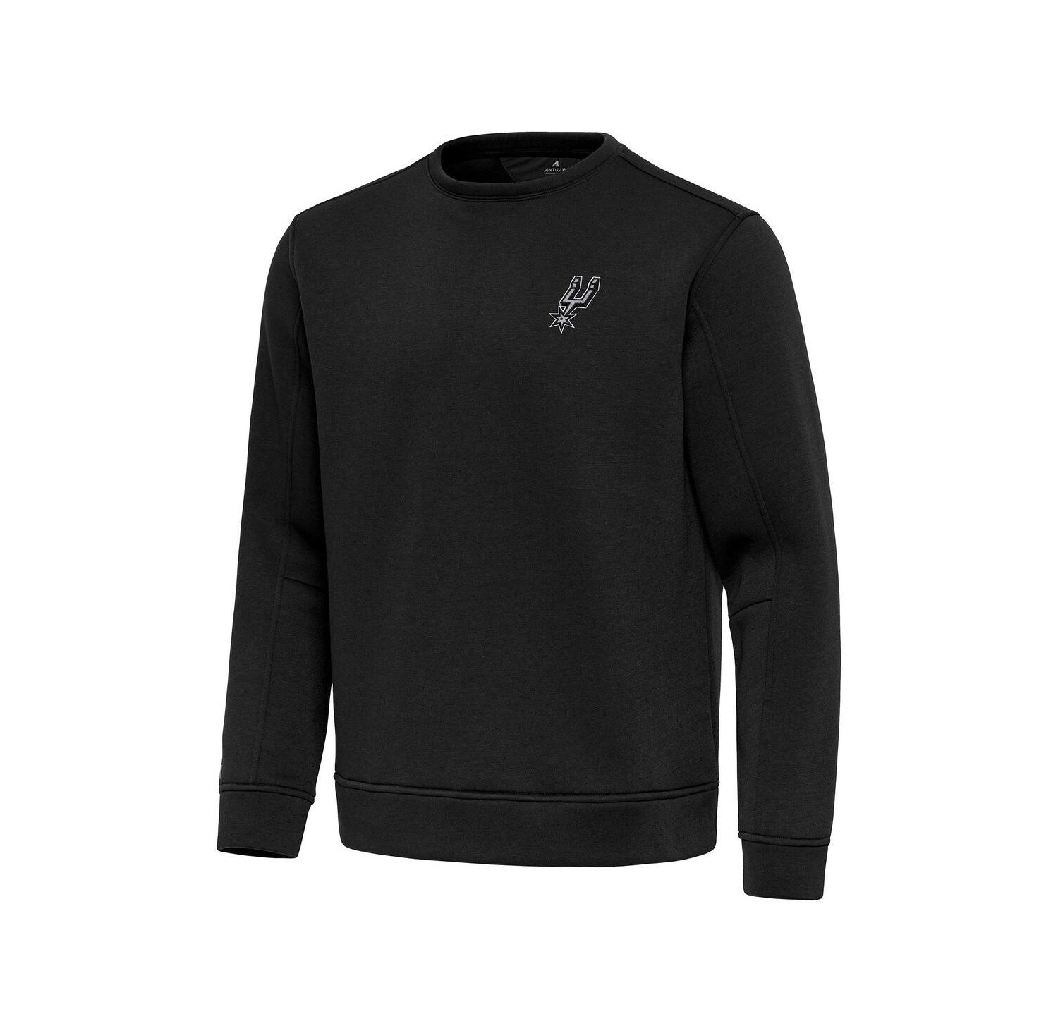 Men's Black San Antonio Spurs Relevant Pullover Sweatshirt