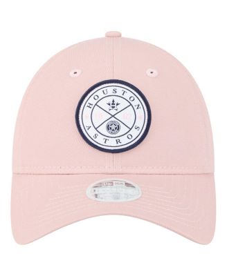 Women's Pink Houston Astros Bloom 9TWENTY Adjustable Hat