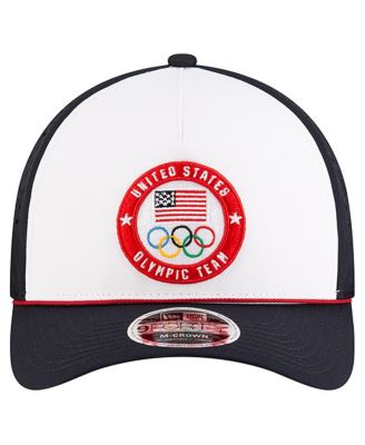 Men's White Team USA 9FORTY M-Crown A-Frame Adjustable Hat