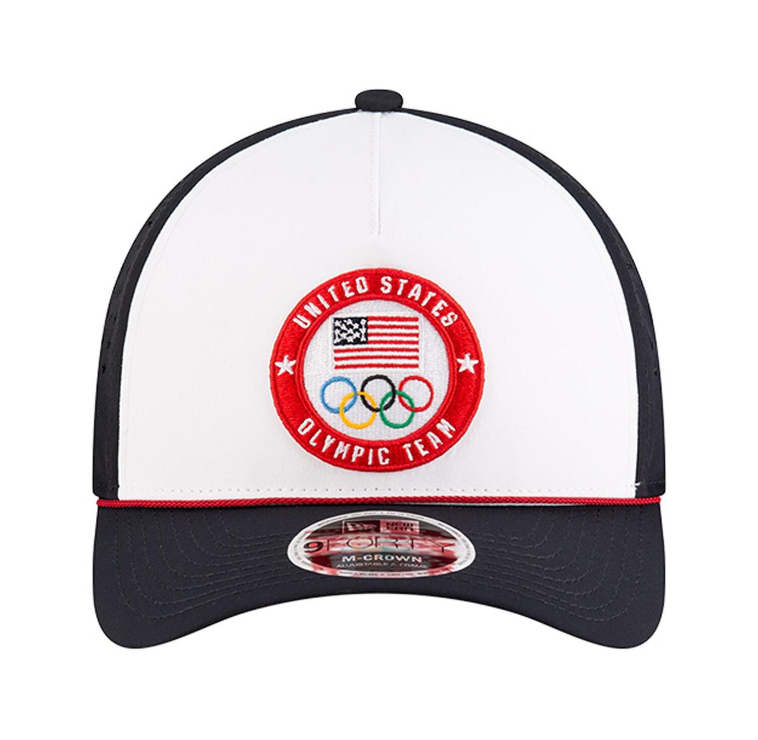 Men's White Team USA 9FORTY M-Crown A-Frame Adjustable Hat