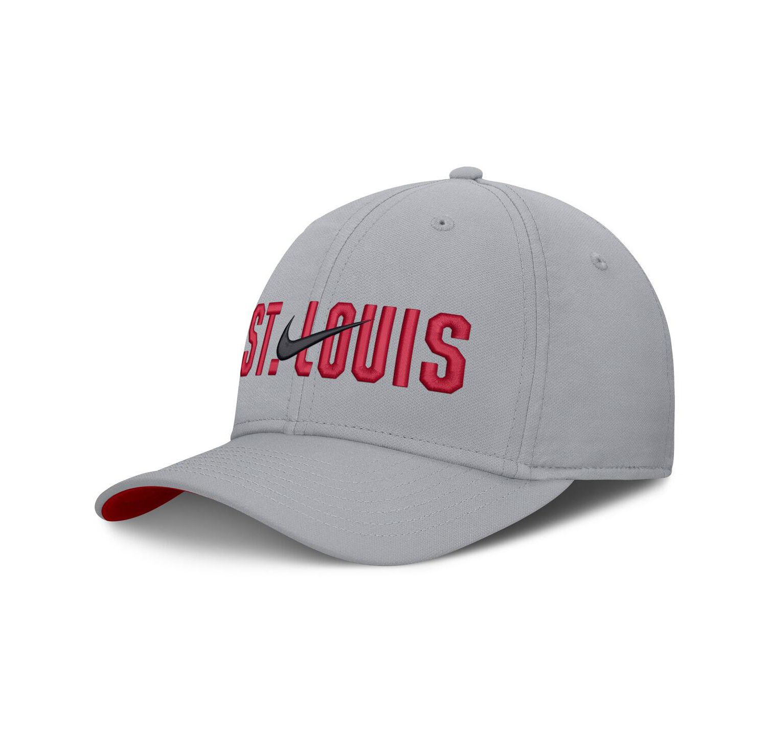 Men's Gray St. Louis Cardinals Primetime Dri-FIT Rise Bozz Flex Hat