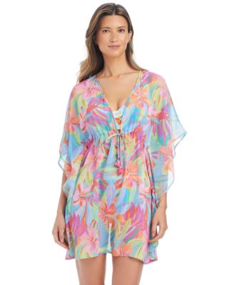 Women's Bellissimo Printed Cover-Up Swim Caftan