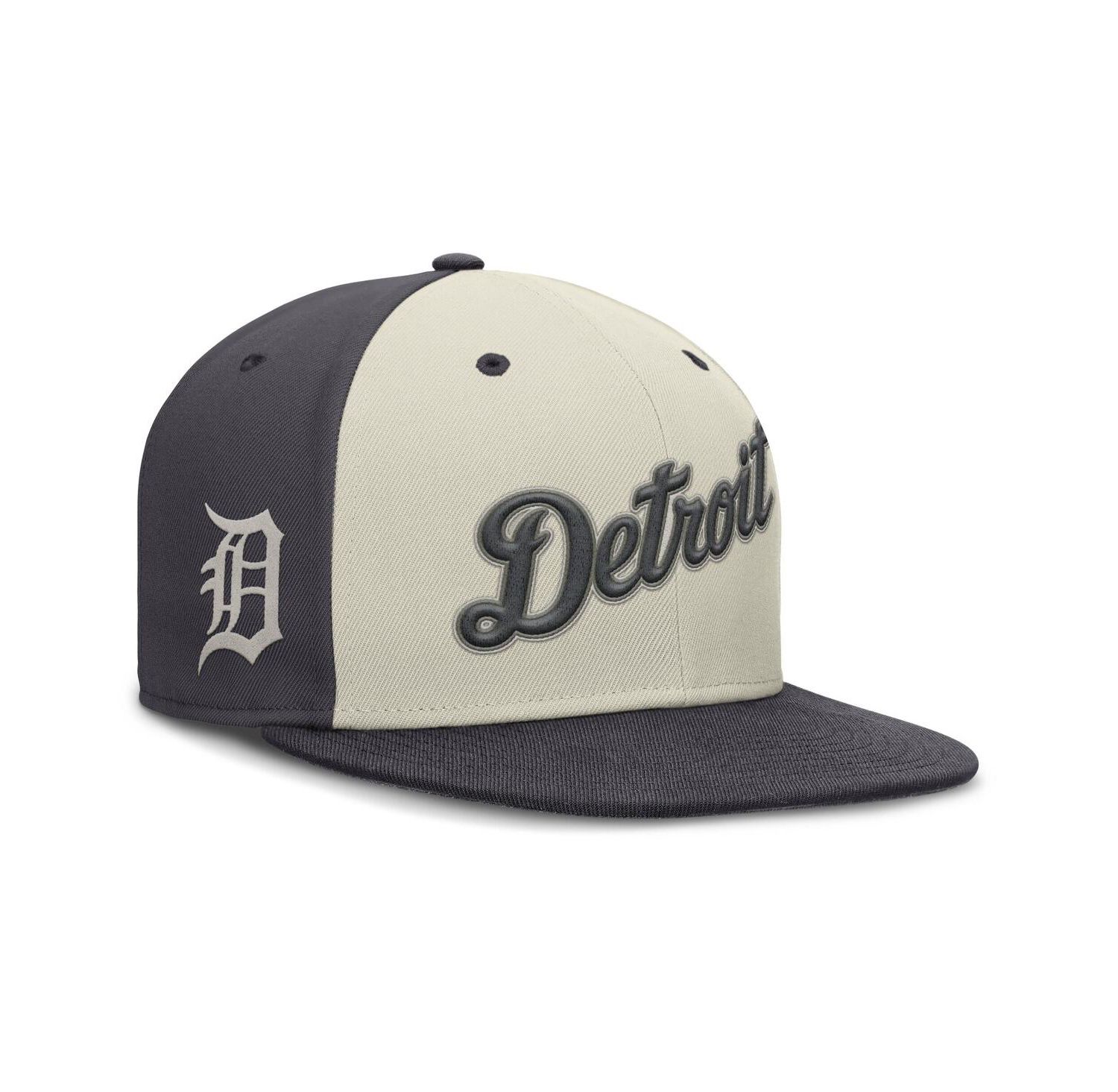 Men's Cream Detroit Tigers Dri-FIT True Fitted Hat