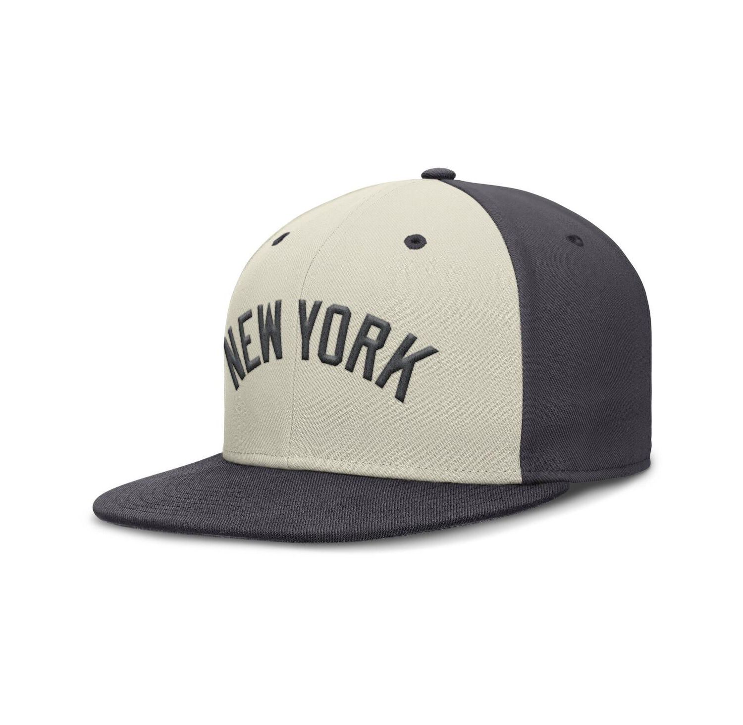 Men's Cream New York Yankees Dri-FIT True Fitted Hat