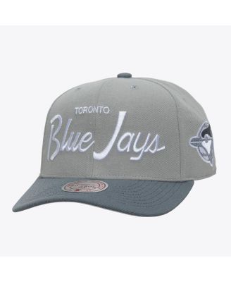 Men's Gray Toronto Blue Jays Cooperstown Thunderstorm Head Coach Pro-Crown Adjustable Hat