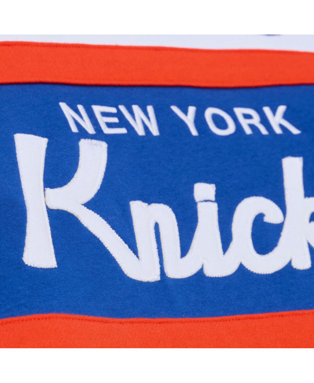 Mitchell & Ness Men's Royal New York Knicks Head Coach Hoodie