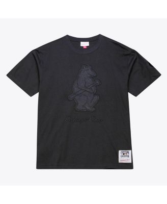 Men's Black Chicago Cubs Cooperstown Collection Phantom T-Shirt