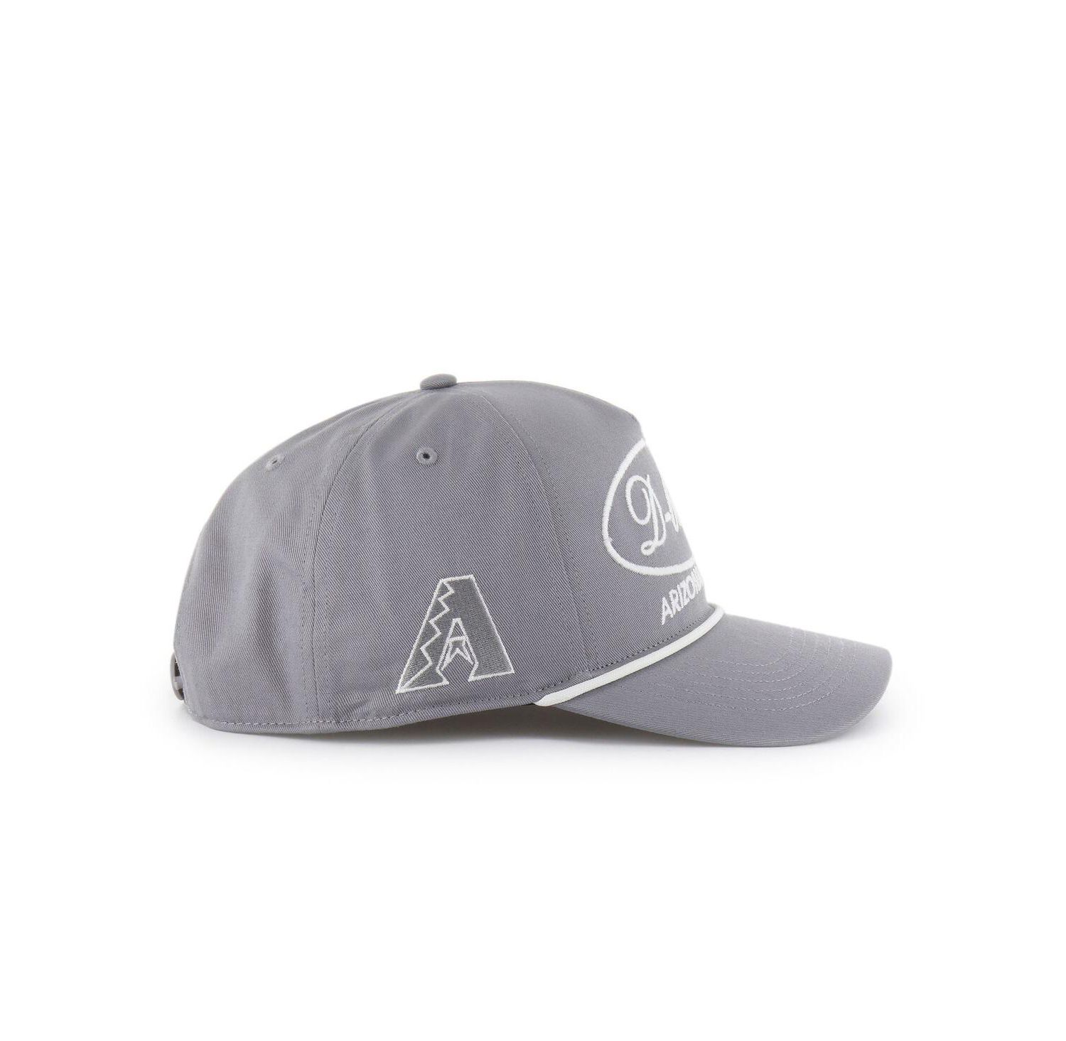 Men's Gray Arizona Diamondbacks Foundational Hitch Adjustable Hat