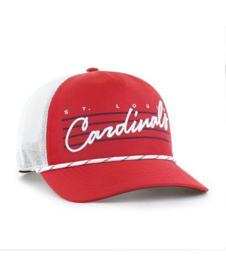 Men's Red St. Louis Cardinals Brrr Downburst Mesh Hitch Adjustable Hat