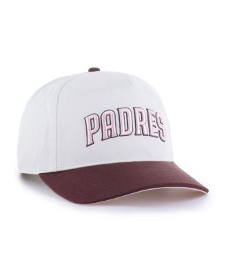 Men's and Women's Stone/Burgundy San Diego Padres Love Letter Adjustable Hitch Hat