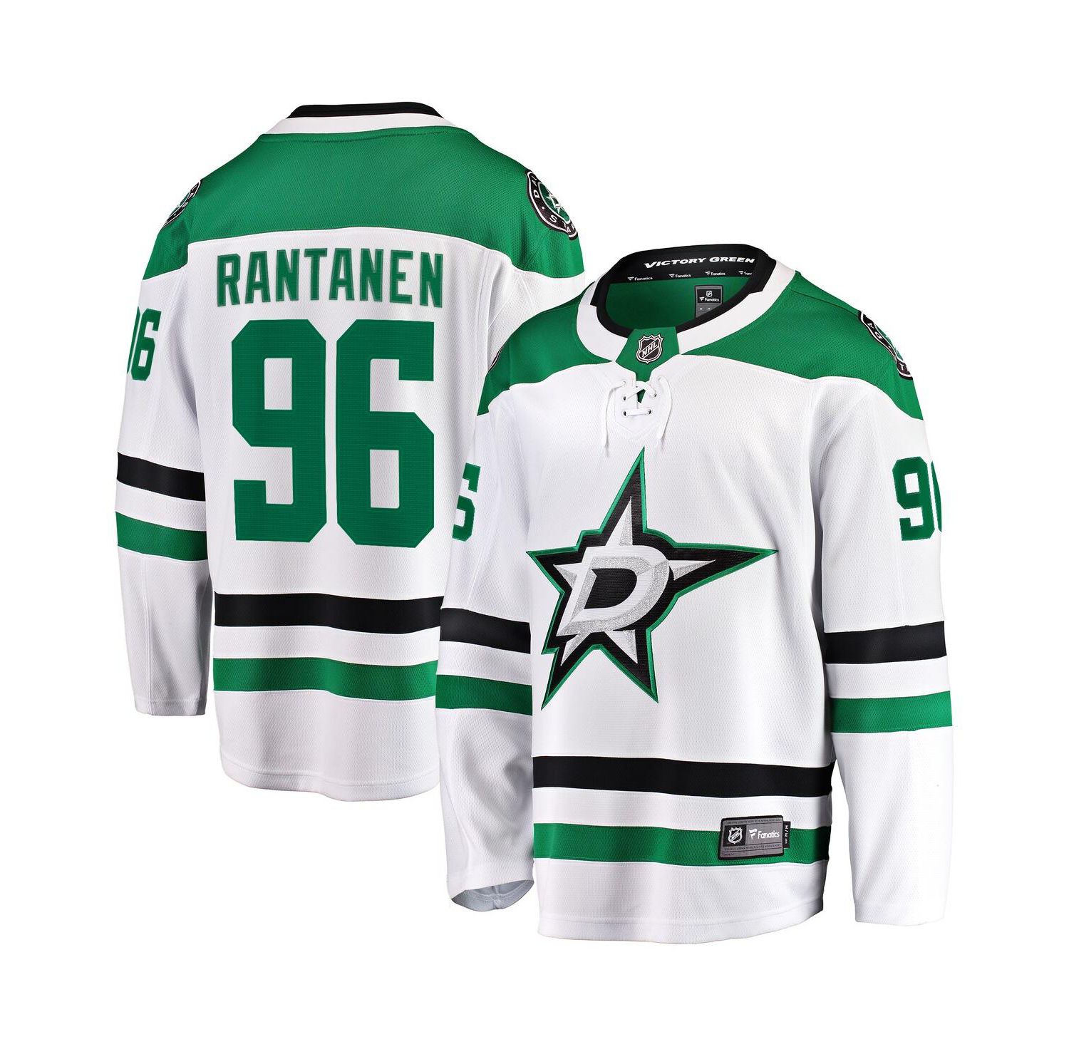 Men's Mikko Rantanen White Dallas Stars Away Breakaway Jersey