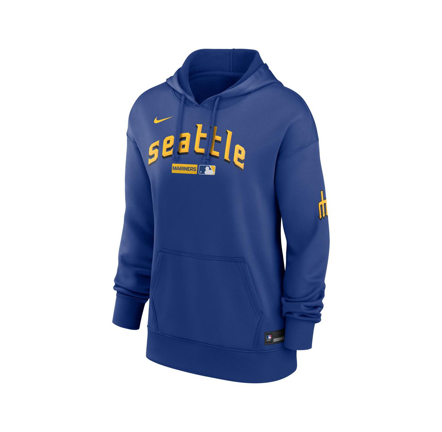 Women's Royal Seattle Mariners Authentic Collection City Connect Therma Hoodie