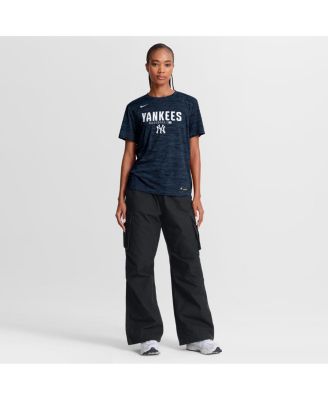 Women's Navy New York Yankees Authentic Collection Velocity Dri-FIT T-Shirt