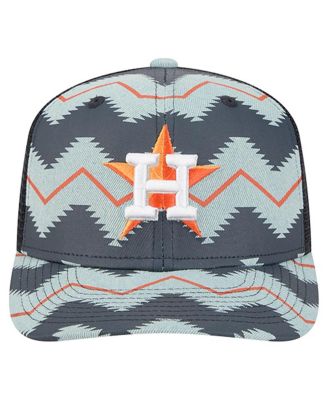 Men's Denim/Navy Houston Astros Aztec Denim 9SEVENTY Adjustable Hat