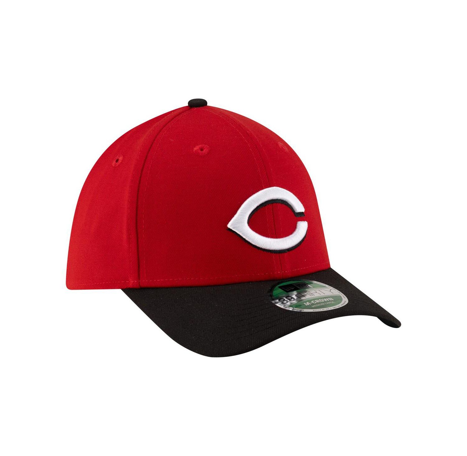 Men's Red Cincinnati Reds Player Replica 39THIRTY M-Crown Flex Hat