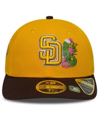 Men's Gold/Brown San Diego Padres 2026 Spring Training Low Profile 59FIFTY Fitted Hat