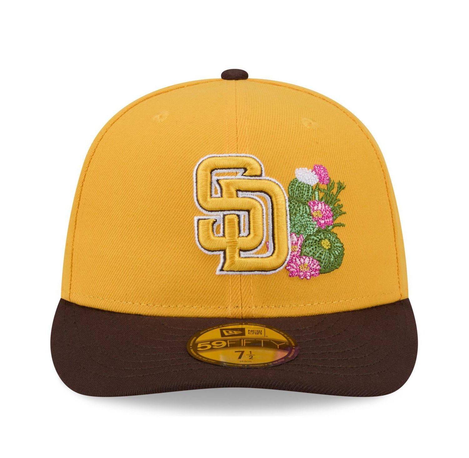 Men's Gold/Brown San Diego Padres 2026 Spring Training 59FIFTY Fitted Hat