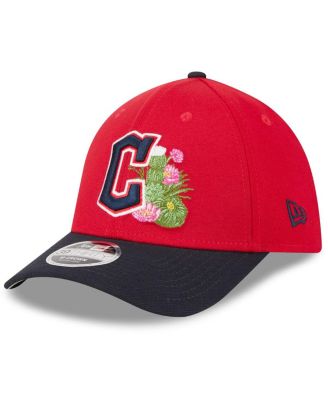 Men's Red/Navy Cleveland Guardians 2026 Spring Training M-Crown 39THIRTY Flex Hat