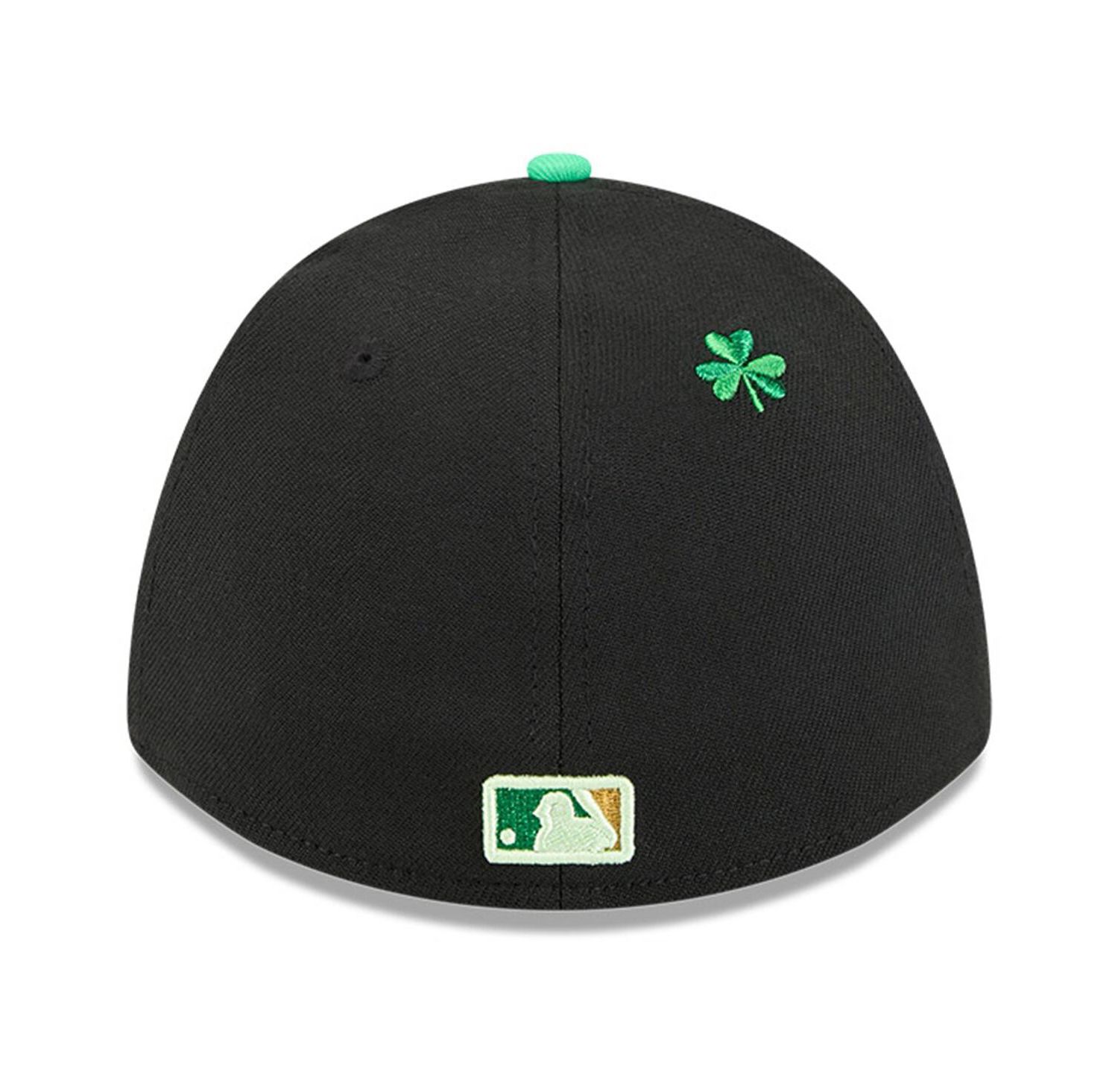 Men's Black Houston Astros 2026 St. Patrick's Day 39THIRTY Flex Hat