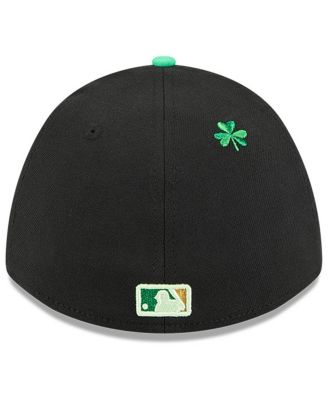 Men's Black Chicago Cubs 2026 St. Patrick's Day 39THIRTY Flex Hat
