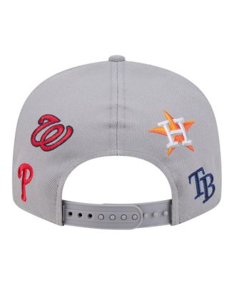 Men's Gray 2026 Spring Training Grapefruit League Scattered 9FIFTY Adjustable Hat