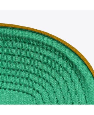 Men's and Women's Green Oakland Athletics Vintage Fit Melton Wool Adjustable Hat