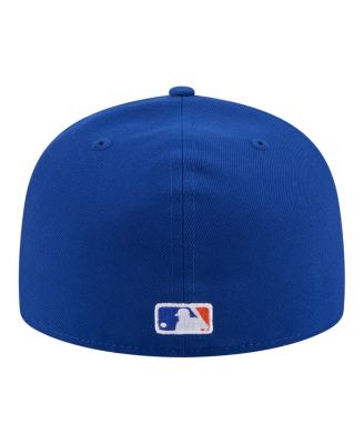 Men's Royal New York Mets City Patch 59FIFTY Fitted Hat
