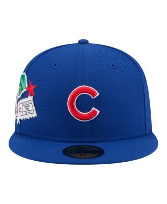 Men's Royal Chicago Cubs City Patch 59FIFTY Fitted Hat