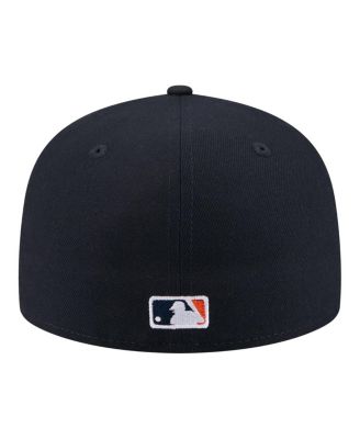 Men's Navy Atlanta Braves City Patch 59FIFTY Fitted Hat