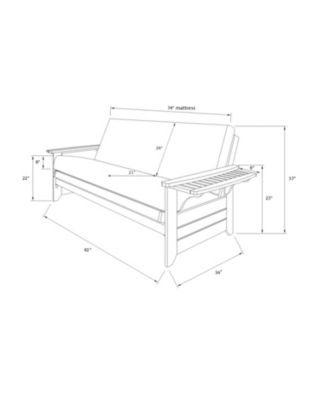 Phoenix Frame-Barbados Finish-Suede Black Mattress-Storage Drawers