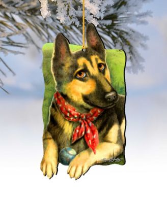 Dog Training Pets Holiday Ornaments, Set of 2