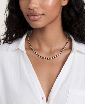 Marquise Beaded Choker Necklace