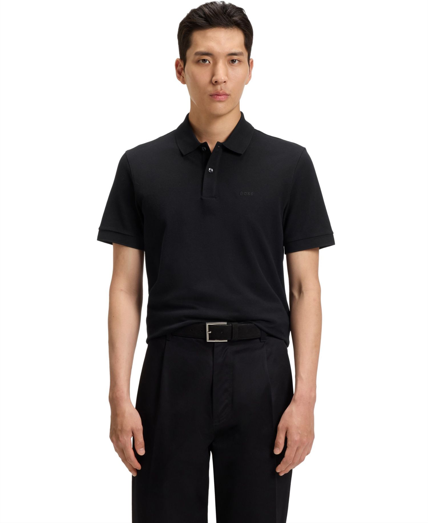 Men's Cotton Regular-Fit Polo Shirt