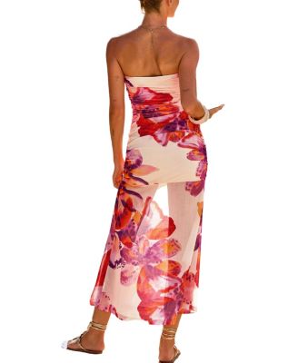 Women's Classy Floral Maxi Beach Dress